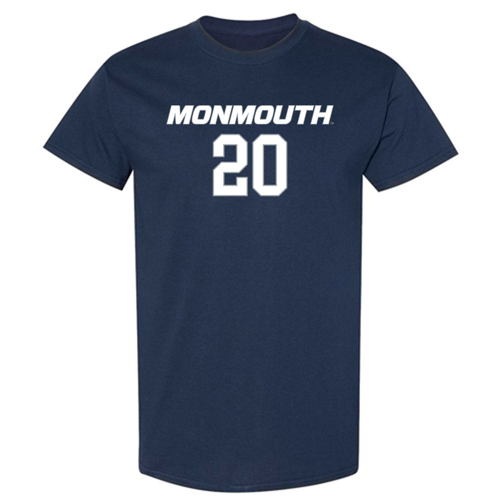 Monmouth - NCAA Men's Basketball : Zubayr Griffin - Replica Shersey T-Shirt-0