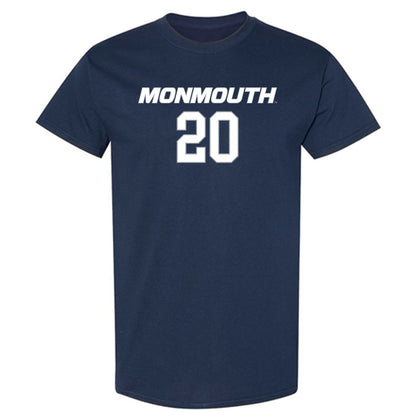 Monmouth - NCAA Men's Basketball : Zubayr Griffin - Replica Shersey T-Shirt-0