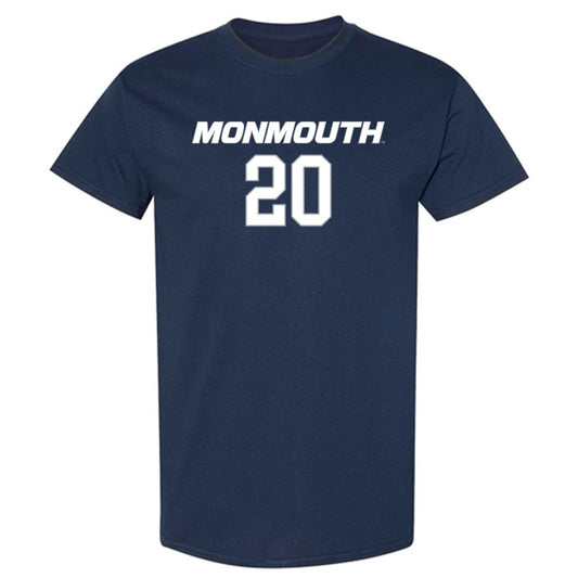 Monmouth - NCAA Men's Basketball : Zubayr Griffin - Replica Shersey T-Shirt-0