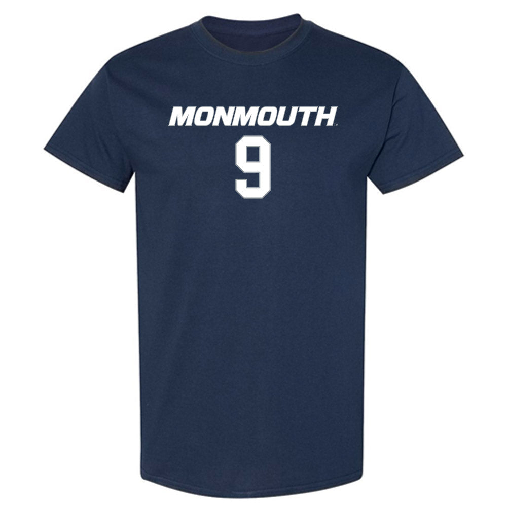 Monmouth - NCAA Women's Basketball : Claudia Xaudaro - Replica Shersey T-Shirt-0