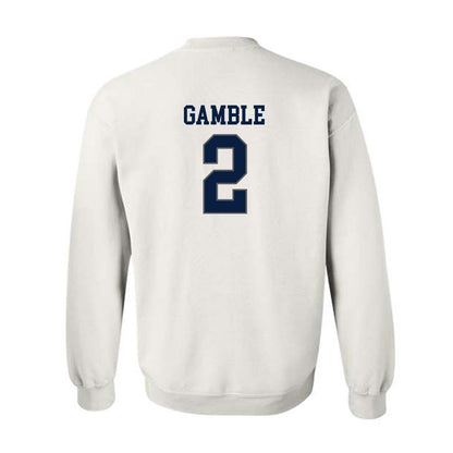 Monmouth - NCAA Women's Basketball : Gissel Gamble - Replica Shersey Crewneck Sweatshirt-1