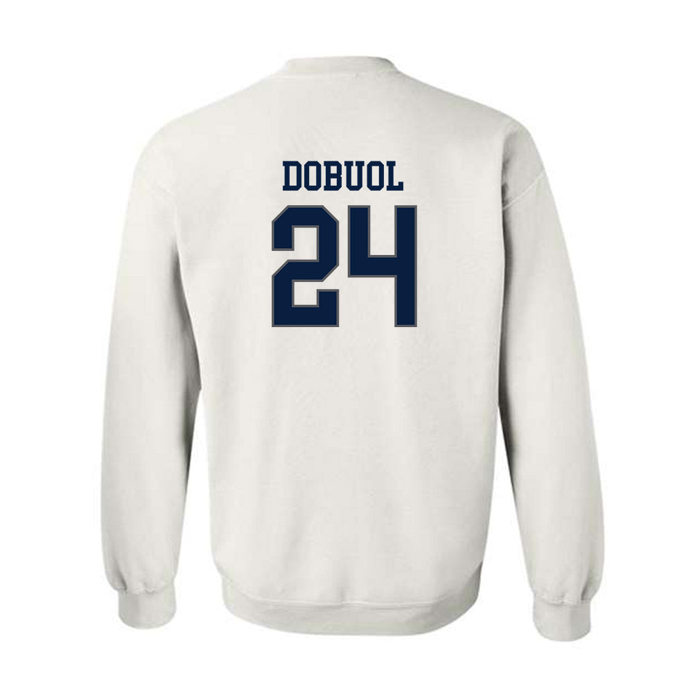 Monmouth - NCAA Men's Basketball : Jinup Dobuol - Replica Shersey Crewneck Sweatshirt-1