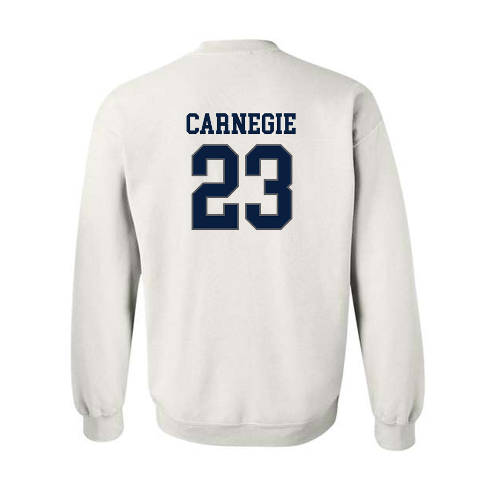 Monmouth - NCAA Women's Basketball : Lexi Carnegie - Replica Shersey Crewneck Sweatshirt-1