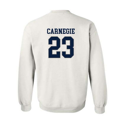 Monmouth - NCAA Women's Basketball : Lexi Carnegie - Replica Shersey Crewneck Sweatshirt-1
