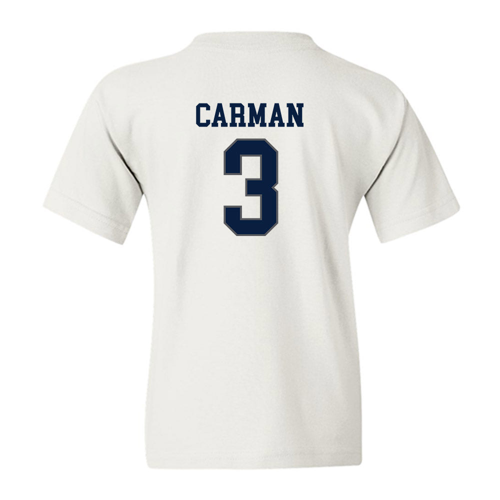 Monmouth - NCAA Women's Basketball : Tessa Carman - Replica Shersey Youth T-Shirt-1
