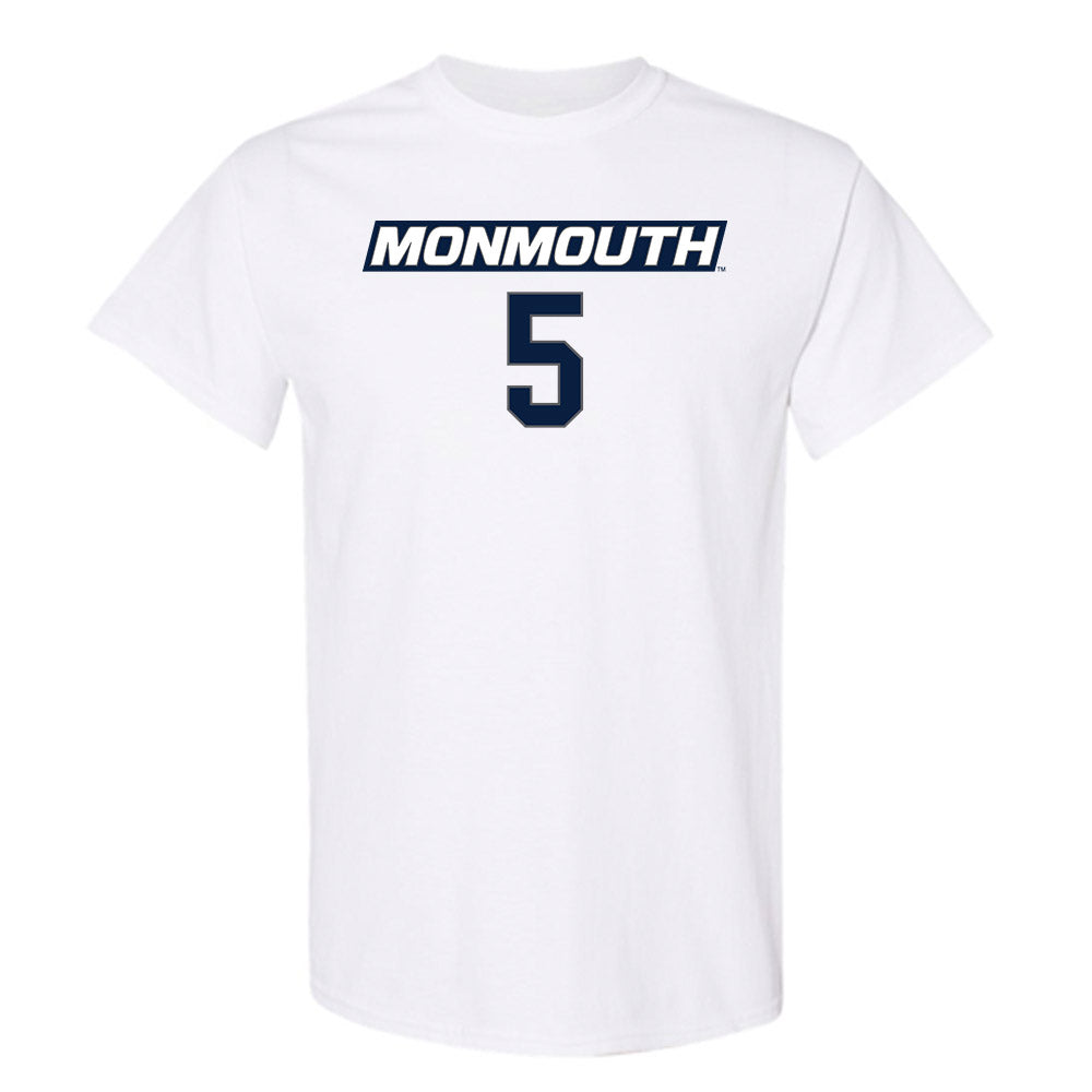 Monmouth - NCAA Men's Basketball : Dylan Perry - Replica Shersey T-Shirt-0