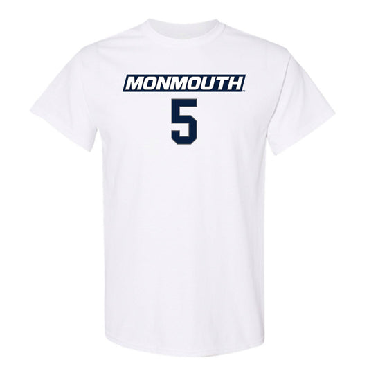 Monmouth - NCAA Men's Basketball : Dylan Perry - Replica Shersey T-Shirt-0