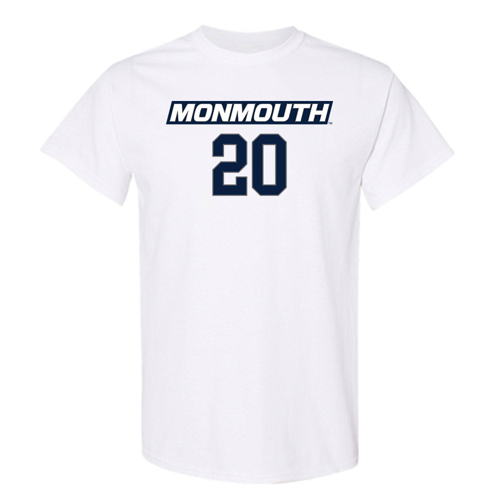 Monmouth - NCAA Men's Basketball : Zubayr Griffin - Replica Shersey T-Shirt-0