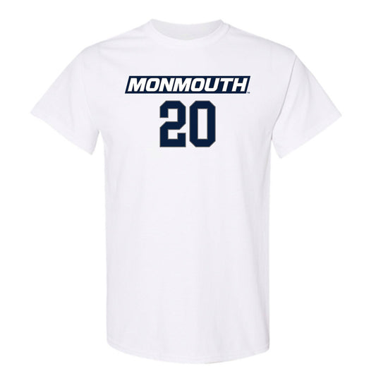 Monmouth - NCAA Men's Basketball : Zubayr Griffin - Replica Shersey T-Shirt-0