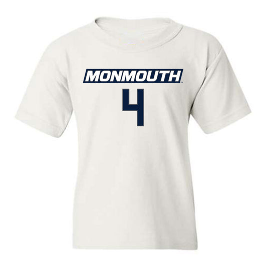 Monmouth - NCAA Men's Basketball : Jebron Harris - Replica Shersey Youth T-Shirt-0