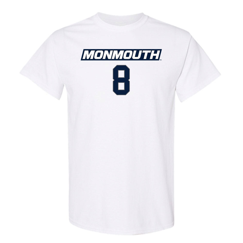 Monmouth - NCAA Men's Basketball : OMarion Harvey - Replica Shersey T-Shirt-0