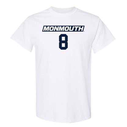 Monmouth - NCAA Men's Basketball : OMarion Harvey - Replica Shersey T-Shirt-0