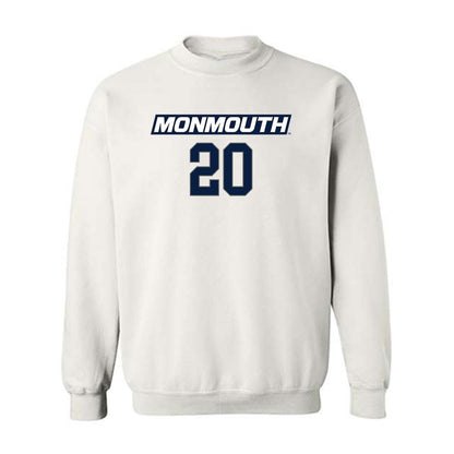 Monmouth - NCAA Men's Basketball : Zubayr Griffin - Replica Shersey Crewneck Sweatshirt-0