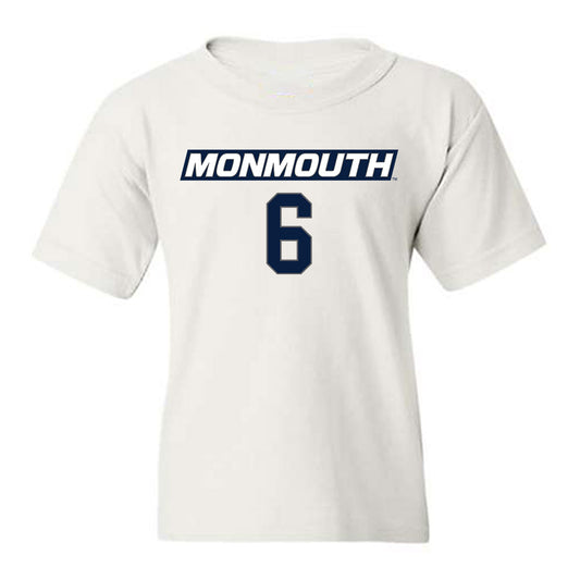 Monmouth - NCAA Women's Basketball : Kathy Kersaint - Replica Shersey Youth T-Shirt-0