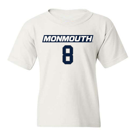 Monmouth - NCAA Men's Basketball : OMarion Harvey - Replica Shersey Youth T-Shirt-0