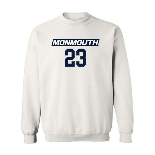 Monmouth - NCAA Women's Basketball : Lexi Carnegie - Replica Shersey Crewneck Sweatshirt-0