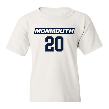 Monmouth - NCAA Men's Basketball : Zubayr Griffin - Replica Shersey Youth T-Shirt-0