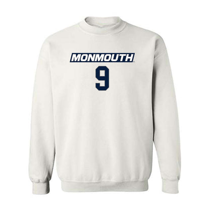 Monmouth - NCAA Women's Basketball : Claudia Xaudaro - Replica Shersey Crewneck Sweatshirt-0