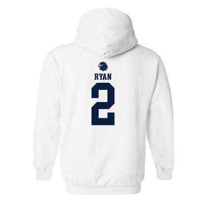 Monmouth - NCAA Women's Lacrosse : Allyson Ryan - Replica Shersey Hooded Sweatshirt