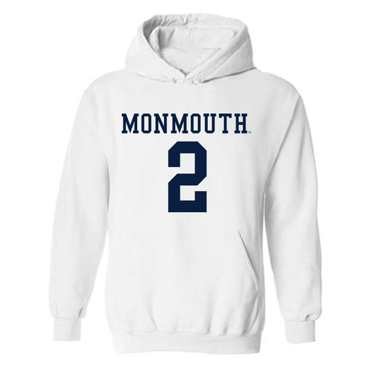 Monmouth - NCAA Women's Lacrosse : Allyson Ryan - Replica Shersey Hooded Sweatshirt