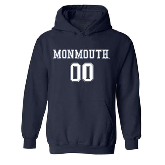 Monmouth - NCAA Women's Soccer : Ava Bjorndahl - Replica Shersey Hooded Sweatshirt-0