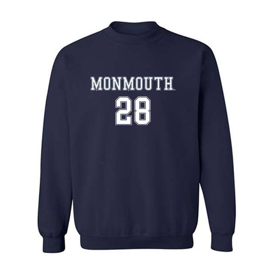 Monmouth - NCAA Women's Soccer : Alex Dreihaup - Replica Shersey Crewneck Sweatshirt-0