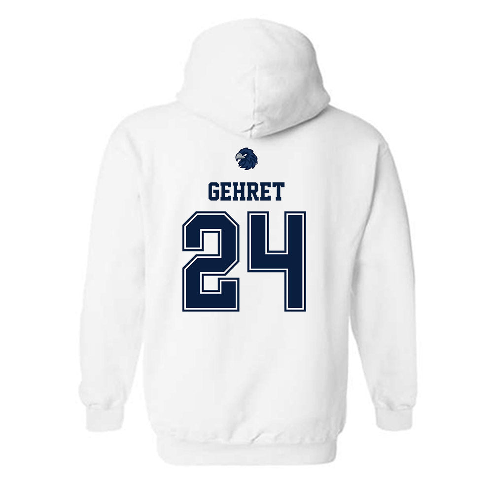 Monmouth - NCAA Women's Soccer : Loren Gehret - Replica Shersey Hooded Sweatshirt-1