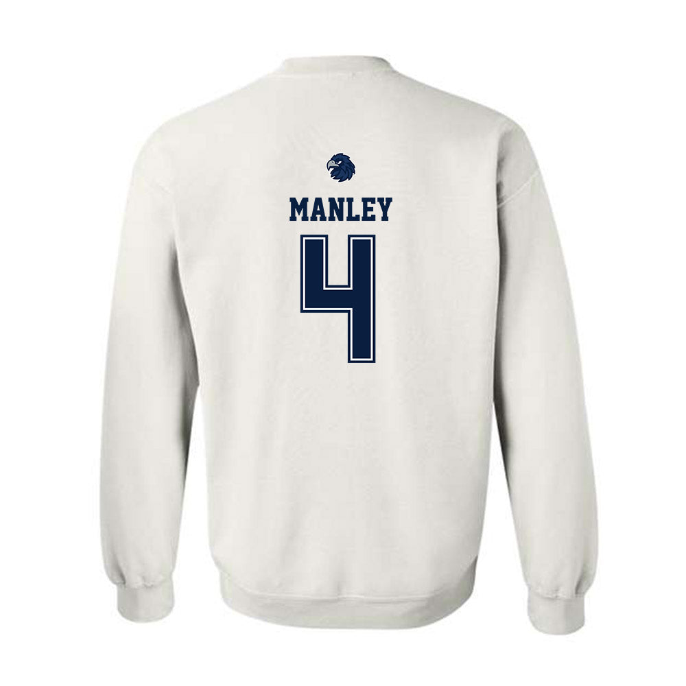 Monmouth - NCAA Women's Soccer : Emma Manley - Replica Shersey Crewneck Sweatshirt-1