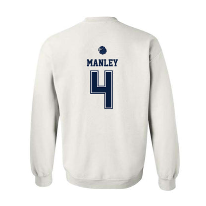 Monmouth - NCAA Women's Soccer : Emma Manley - Replica Shersey Crewneck Sweatshirt-1