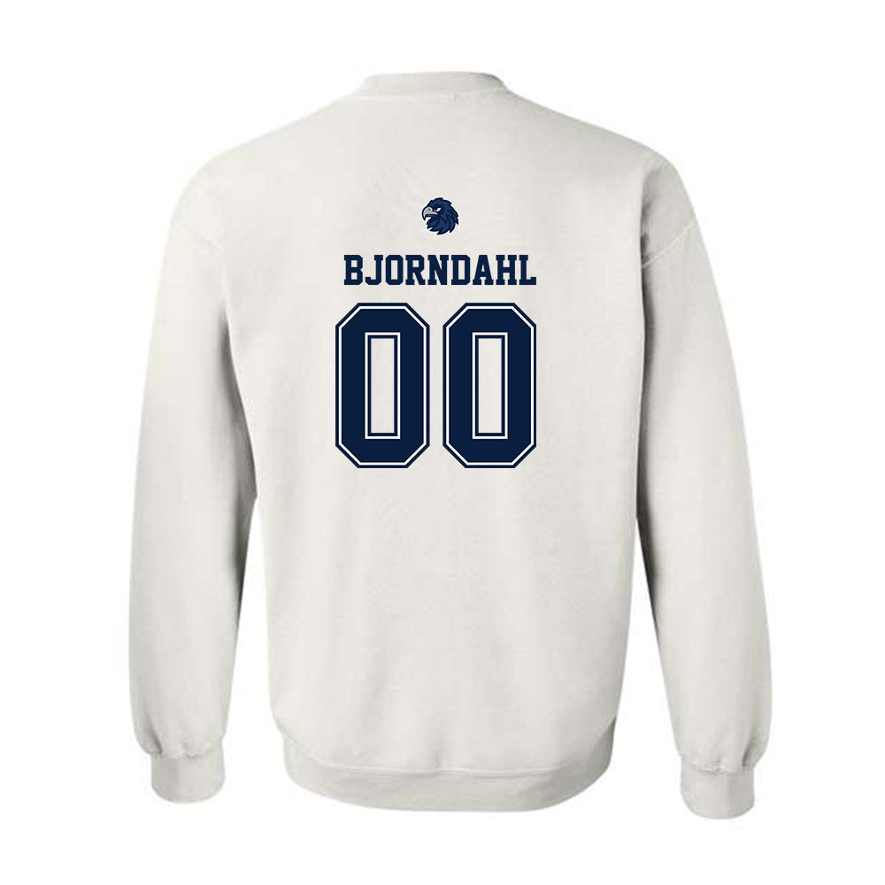 Monmouth - NCAA Women's Soccer : Ava Bjorndahl - Replica Shersey Crewneck Sweatshirt-1