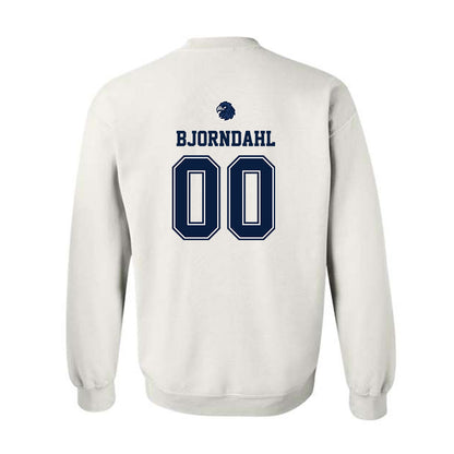 Monmouth - NCAA Women's Soccer : Ava Bjorndahl - Replica Shersey Crewneck Sweatshirt-1