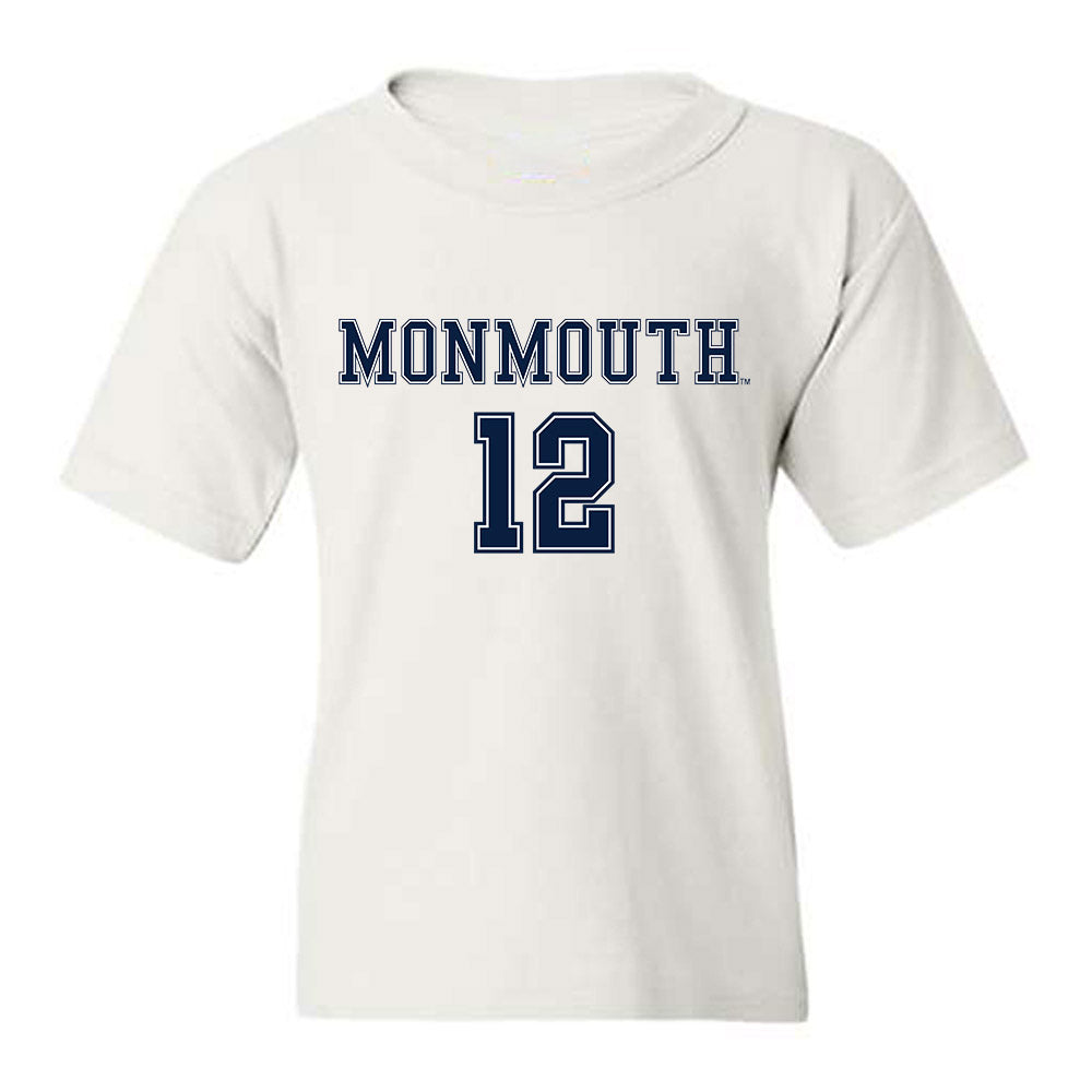Monmouth - NCAA Women's Soccer : Evangeline Perdomo - Replica Shersey Youth T-Shirt-0