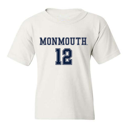Monmouth - NCAA Women's Soccer : Evangeline Perdomo - Replica Shersey Youth T-Shirt-0