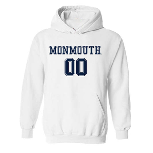Monmouth - NCAA Women's Soccer : Ava Bjorndahl - Replica Shersey Hooded Sweatshirt-0