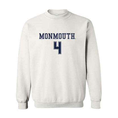 Monmouth - NCAA Women's Soccer : Emma Manley - Replica Shersey Crewneck Sweatshirt-0