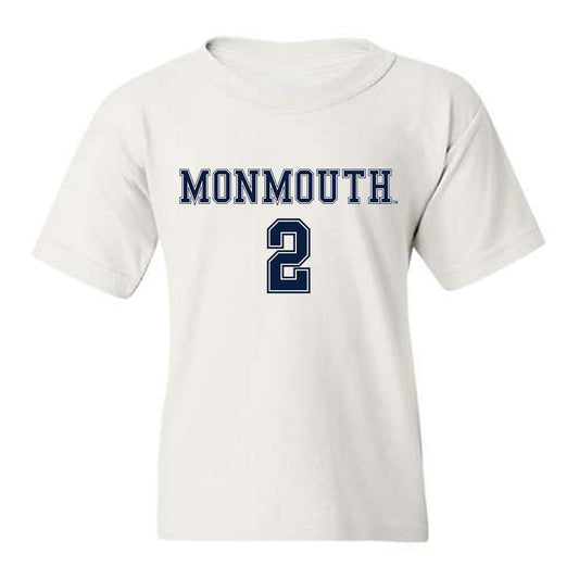 Monmouth - NCAA Women's Soccer : Madison Demaio - Replica Shersey Youth T-Shirt-0