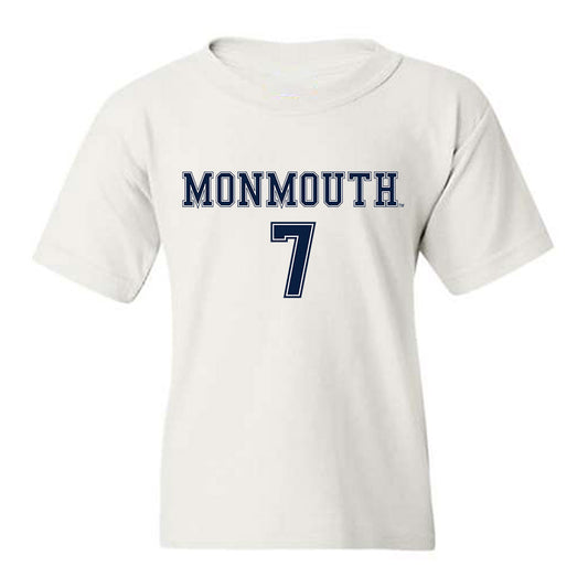 Monmouth - NCAA Women's Soccer : Marie Bogue - Replica Shersey Youth T-Shirt-0