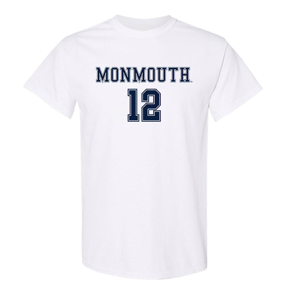 Monmouth - NCAA Women's Soccer : Evangeline Perdomo - Replica Shersey T-Shirt-0