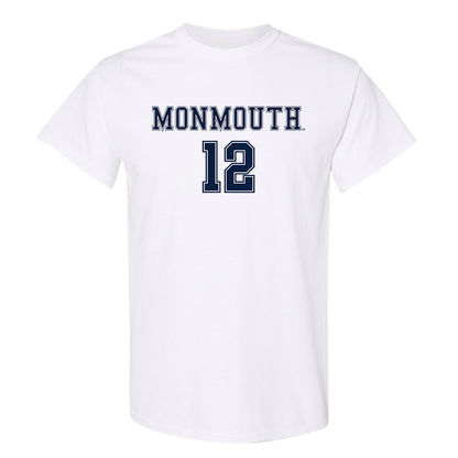 Monmouth - NCAA Women's Soccer : Evangeline Perdomo - Replica Shersey T-Shirt-0