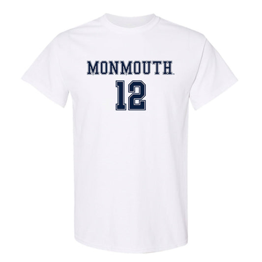 Monmouth - NCAA Women's Soccer : Evangeline Perdomo - Replica Shersey T-Shirt-0