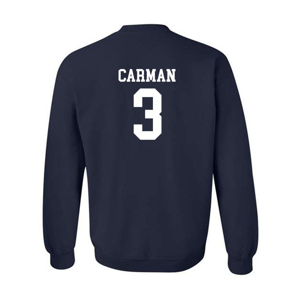 Monmouth - NCAA Women's Basketball : Tessa Carman - Classic Shersey Crewneck Sweatshirt-1