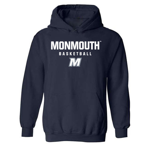 Monmouth - NCAA Men's Basketball : Jebron Harris - Classic Shersey Hooded Sweatshirt-0