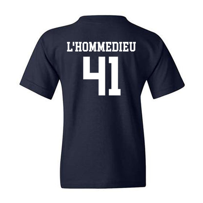 Monmouth - NCAA Men's Lacrosse : Benjamin L'Hommedieu - Classic Shersey Youth T-Shirt-1