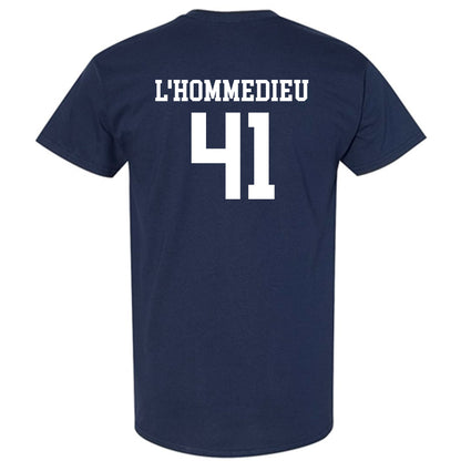 Monmouth - NCAA Men's Lacrosse : Benjamin L'Hommedieu - Classic Shersey T-Shirt-1