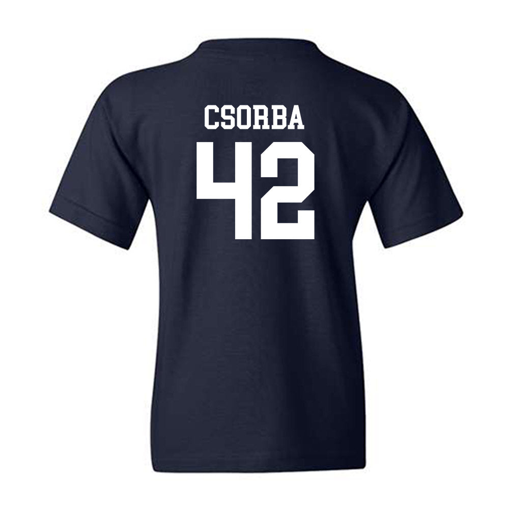 Monmouth - NCAA Men's Lacrosse : James Csorba - Classic Shersey Youth T-Shirt-1