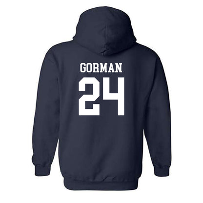 Monmouth - NCAA Men's Lacrosse : Connor Gorman - Classic Shersey Hooded Sweatshirt-1