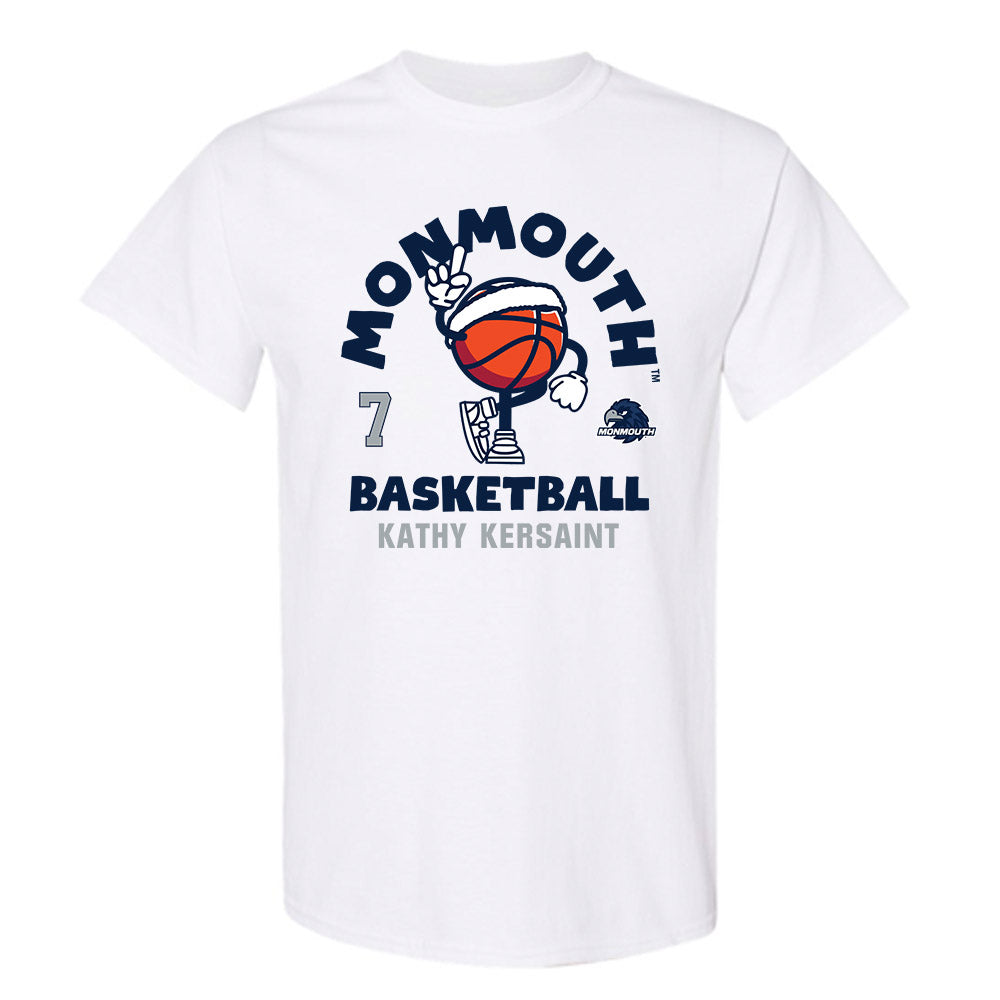 Monmouth - NCAA Women's Basketball : Kathy Kersaint - Fashion Shersey T-Shirt-0