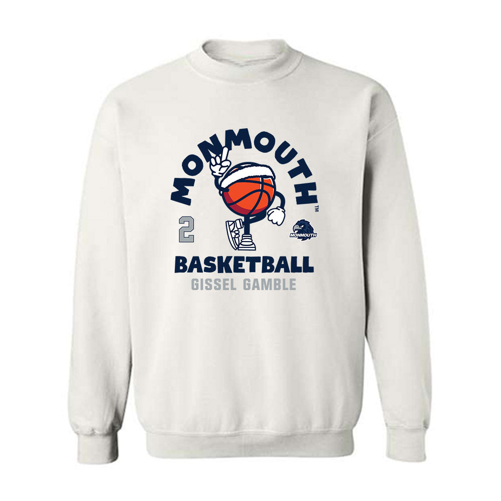 Monmouth - NCAA Women's Basketball : Gissel Gamble - Fashion Shersey Crewneck Sweatshirt-0