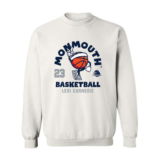 Monmouth - NCAA Women's Basketball : Lexi Carnegie - Fashion Shersey Crewneck Sweatshirt-0