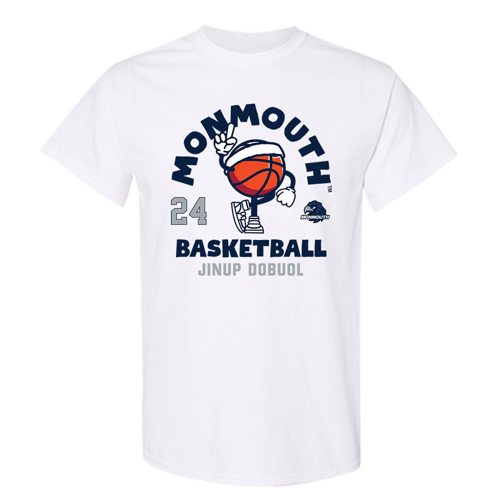 Monmouth - NCAA Men's Basketball : Jinup Dobuol - Fashion Shersey T-Shirt-0